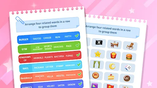 Associated Word Sort - Puzzle | 游戏 | XWorld