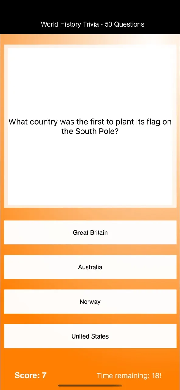 World History Trivia Ultimate | Permainan | XWorld