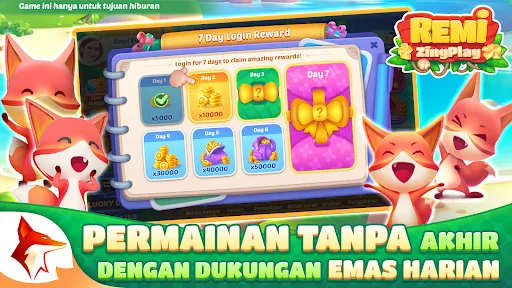 Remi ZingPlay Gin Rummy Kartu | Permainan | XWorld