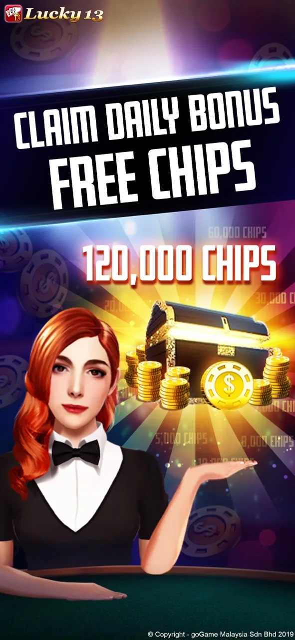 Lucky 13: 13 Card Poker Puzzle | Permainan | XWorld