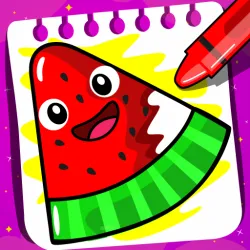 XWorld | Fruits Coloring book Kids Draw XWorld | Fruits Coloring book Kids Draw