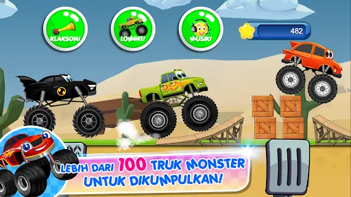 Monster Trucks Game for Kids 2 | Permainan | XWorld