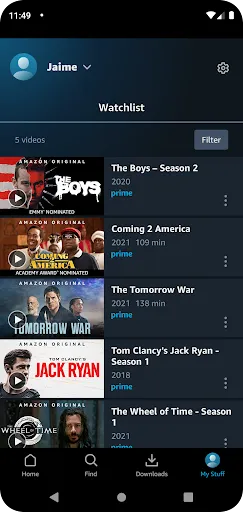 Amazon Prime Video | juego | XWorld