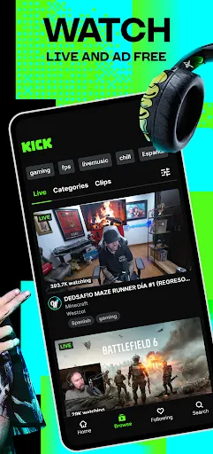 KICK: Live Streaming | Игры | XWorld KICK: Live Streaming | Игры | XWorld