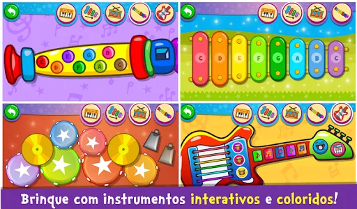 Piano Crianças Música Canções | Jogos | XWorld