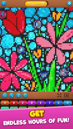 Cross Stitch: Coloring Art | เกม | XWorld