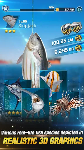 Ace Fishing: Crew-Real Fishing | juego | XWorld