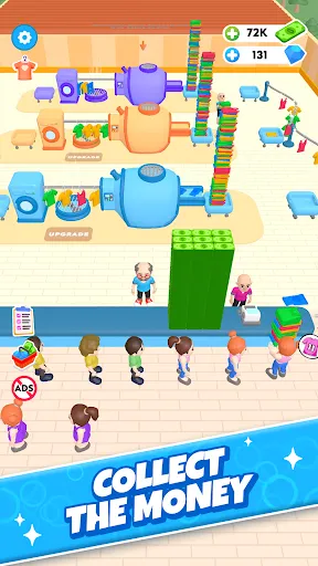 Laundry Rush - Idle Game | Игры | XWorld