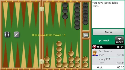 Backgammon Club | Permainan | XWorld