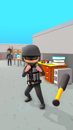 Crazy Police Permainan Tampar | 游戏 | XWorld