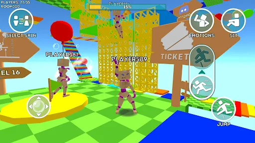 Obby Online Parkour World | Permainan | XWorld