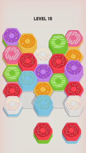 Donut Stack Sort | เกม | XWorld