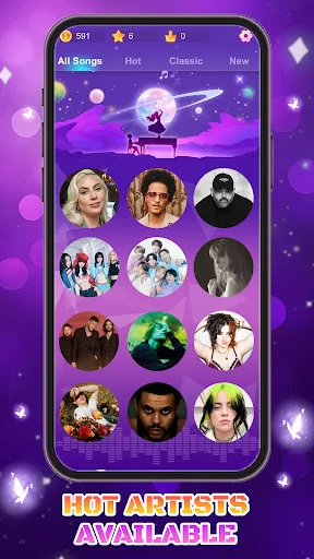 Galaxy Piano: Scrolling Rush | 游戏 | XWorld
