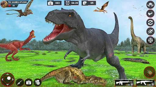 Wild Dino Hunting Animal Games | เกม | XWorld