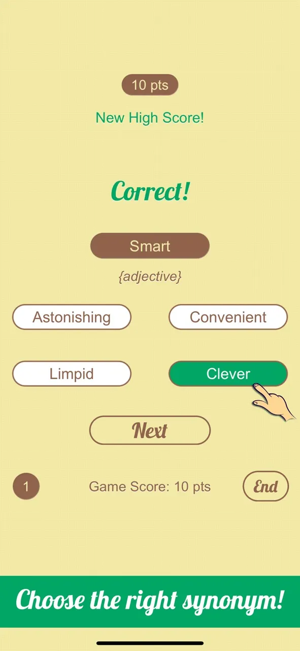 Synonyms Quiz | Permainan | XWorld