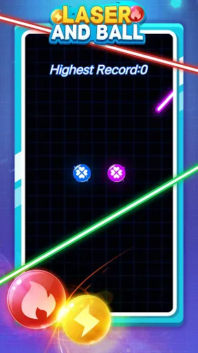 Laser and ball | juego | XWorld