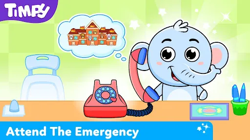 Pemadam kebakaran Timpy Kids | 游戏 | XWorld