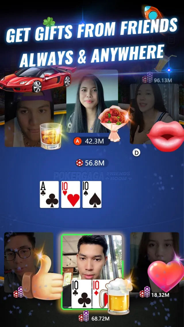 PokerGaga: Texas Holdem Live | Games | XWorld