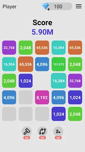 2048 Showdown: Merge Mania | juego | XWorld