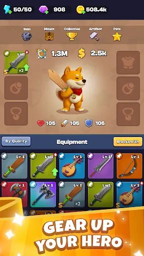 Shiba Story Go! RPG Idle Game | เกม | XWorld