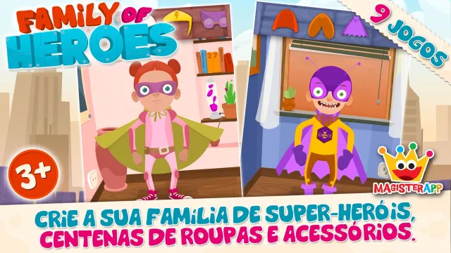 Family of Heroes para Crianças | Jogos | XWorld