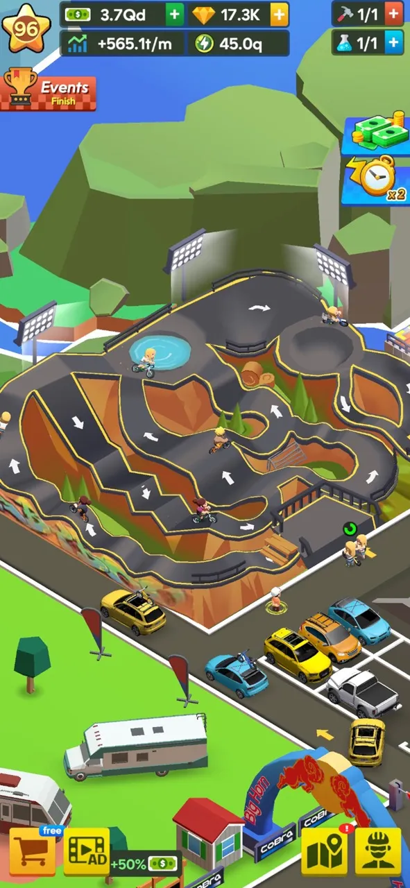 Mountain Bike Park-Tycoon Game | 游戏 | XWorld