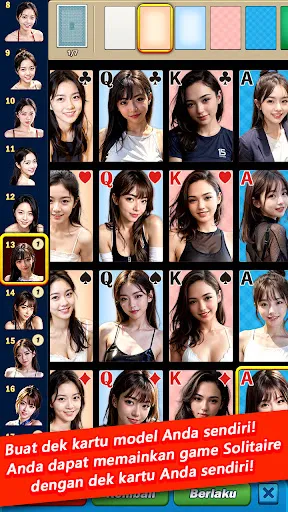 SOLITAIRE ANAK PEREMPUAN | Permainan | XWorld