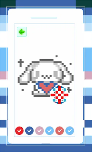 Cinnamoroll Pixel Art | juego | XWorld