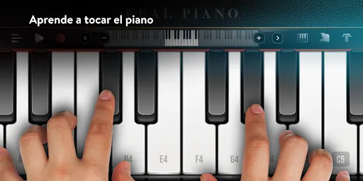 Real piano teclado electrónico | juego | XWorld