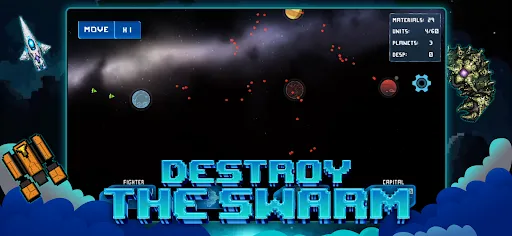 Space Pixel Swarm | Games | XWorld