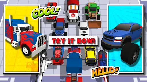 Superhero Car Merge Battle | Игры | XWorld