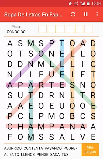 Sopa de Letras Español | juego | XWorld