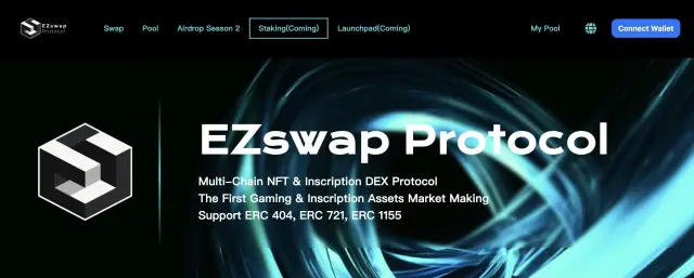 EZswap Protocol | Игры | XWorld