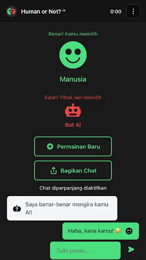 Manusia atau bukan? | Permainan | XWorld