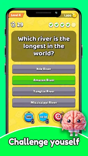 Brainy Quiz: Trivia Challenge | เกม | XWorld