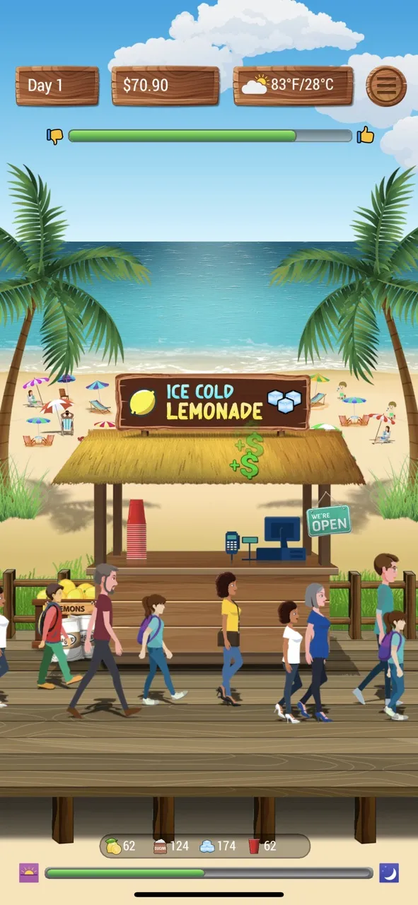 Lemonade Stand Tycoon | Permainan | XWorld