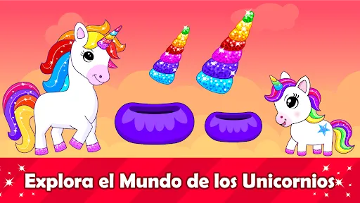 Juegos unicornio de 2-4 años | juego | XWorld