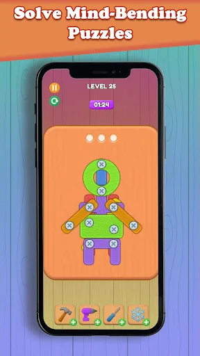 Twist & Solve - Unscrew Puzzle | Games | XWorld