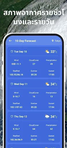 Daily Weather Launcher - Radar | เกม | XWorld