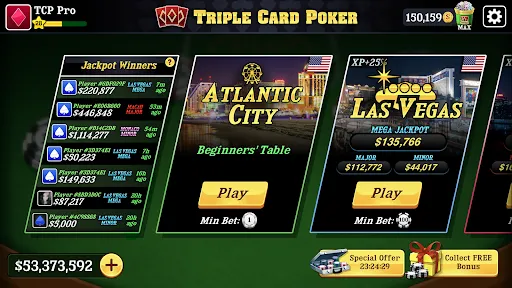 Triple Card Poker - Three Card | 游戏 | XWorld