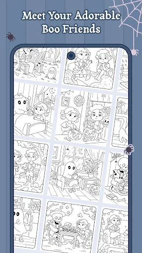 Boo Coloring Book: Cozy Horror | Games | XWorld