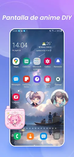 Widgify - Pantalla Animado DIY | juego | XWorld