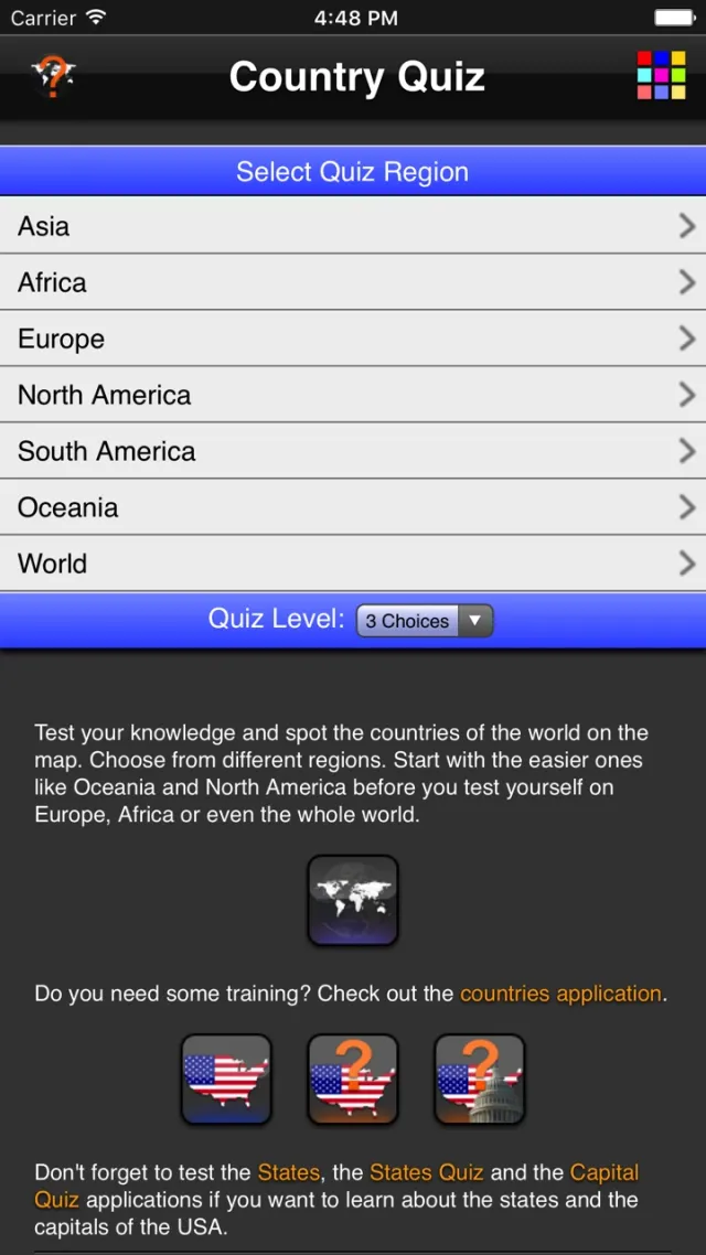 Country Quiz | เกม | XWorld