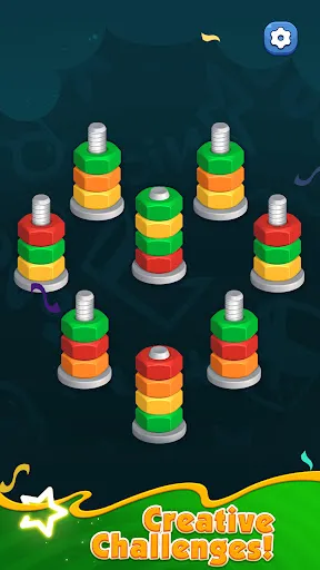 Nut Puzzle 3D -Screw Sort Game | Games | XWorld