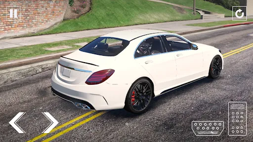 Real Car Parking Mers C63s | Games | XWorld