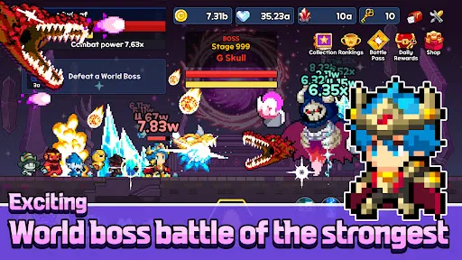 Pixel Dragon Knights: Idle RPG | 游戏 | XWorld