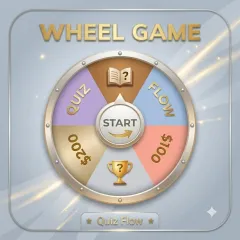 XWorld | Wheel Game – Quiz Flow