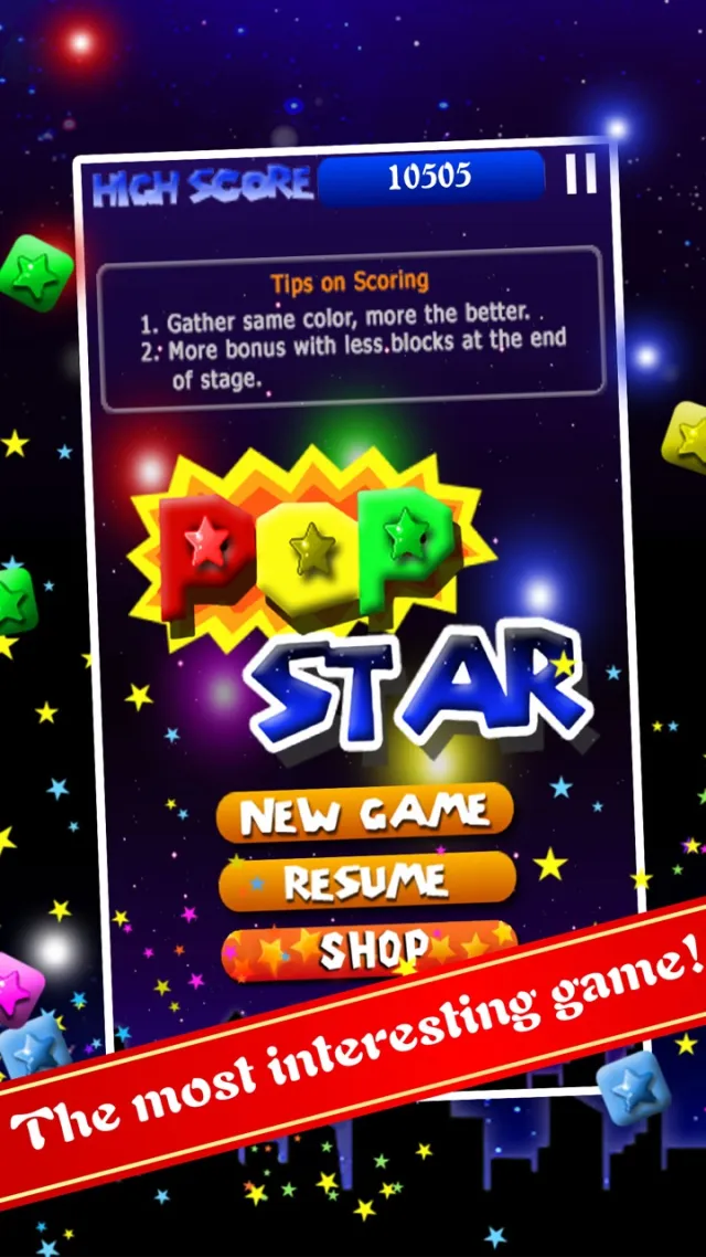 PopStar!-stars crush | Permainan | XWorld