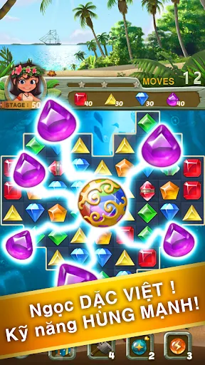 Paradise Jewel: Match-3 Puzzle | Games | XWorld