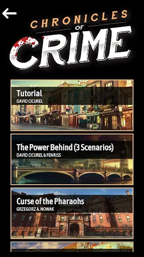 Chronicles of Crime | Permainan | XWorld